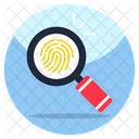 Search Fingerprint  Icon