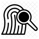 Search Fingerprint Icon