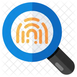 Search Fingerprint  Icon