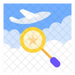 Search Flight  Icon