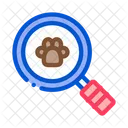 Footprint Search Hunting Icon
