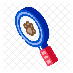 Search Footprint  Icon