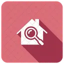 Magnifier Estate Search Icon