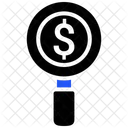 Finance Magnifier Search Icon