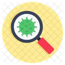 Search Germs Search Bacteria Find Germs Icon