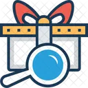 Search Gift Present Icon
