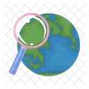 Search globe  Icon
