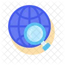 Search Globe Search Earth Search Icon