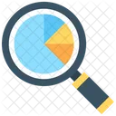 Search Graph Search Chart Infographics Icon