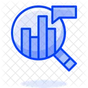 Search Graph Search Analysis Search Analytics Icône