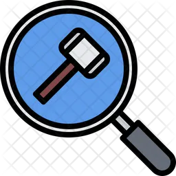 Search Hammer  Icon