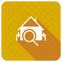 Search House Magnifier Icon