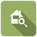 Magnifier House Search Icon