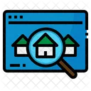 Search Home House Icon
