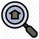 House Real Estate Search Icon