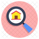 Search Home Find Home Look Home Icon