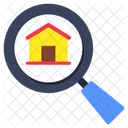 Search Home Find Home Look Home Icon