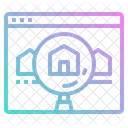 Search Home House Icon