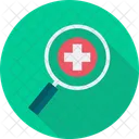 Search Hospital Emergency Firstaid Icon