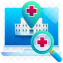 Search Hospital Find Hospital Maps Icon