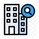 Search Hotel Online Icon