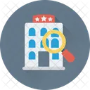 Search Hotel Travel Icon