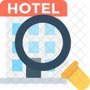 Search Hotel Find Icon