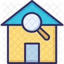 Search House Find Find Building Icon
