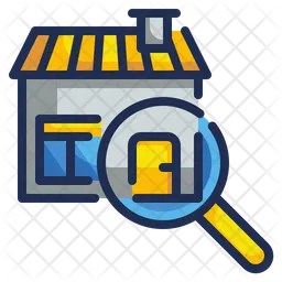 Search House  Icon