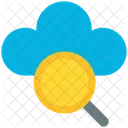 Search Data Cloud Icon