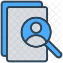 Law Justice Search Icon