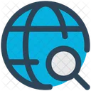 World Globe Network Icon