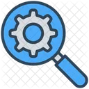 Seo Search Gear Icon