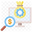 Search Money Digital Icon