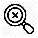 Search Reject Cancel Icon