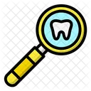 Search Teeth Dental Care Icon