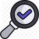 Search Verification Check Icon