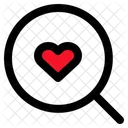 Search Love Dating Icon