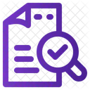 Search File Examining Icon