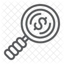Search Money Finance Icon