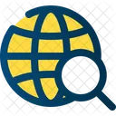 Global Search Seo Icon