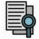 Search Magnifyingglass Document Icon