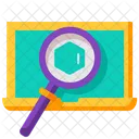 Search Laptop Network Icon