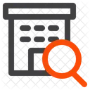 Search Hotel Building Icon