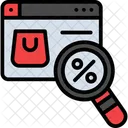 Search Discount Promo Icon
