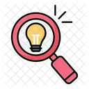 Search Idea Idea Thinking Icon