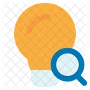 Search Idea Idea Lamp Icon