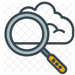 Search in Cloud  Icon
