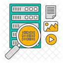 Database Search Technology Icon