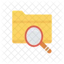 Search Folder Magnifier Icon